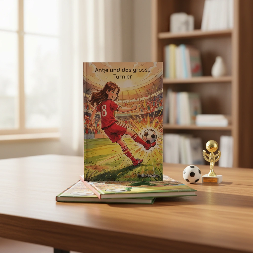 Beispielbild 3 eines personalisierten ballstories.kids Fußballbuchs